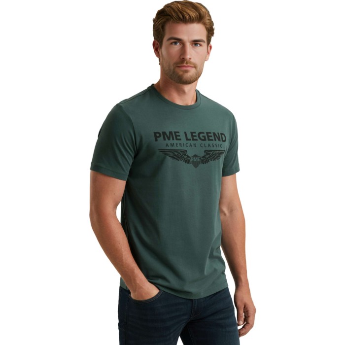 Short sleeve r-neck cotton elastan Stargazer