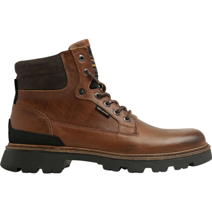 Cargo boot Dragan modest leather Cognac