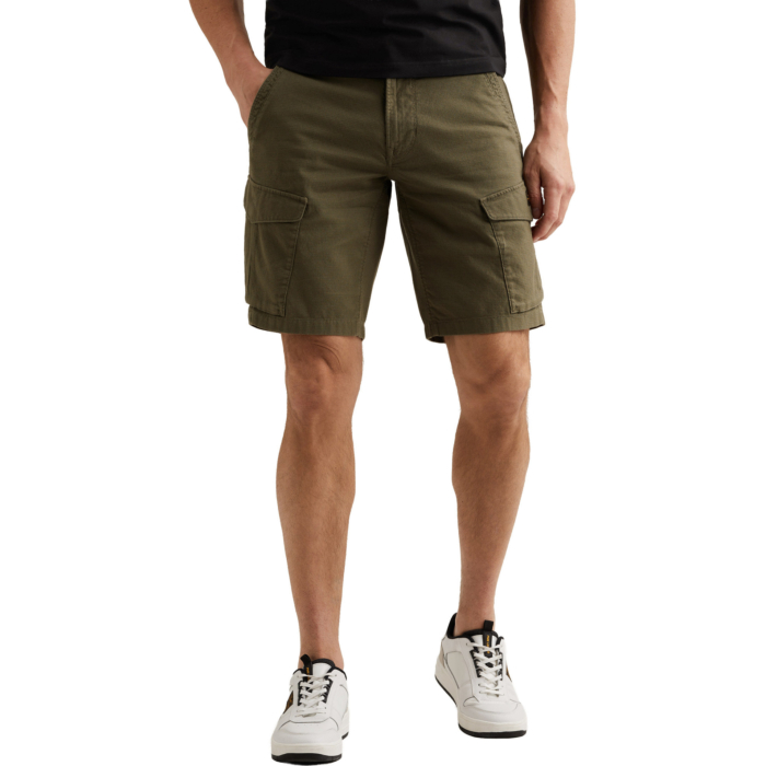 JETHEED CARGO SHORTS STRETCH LINEN Thyme