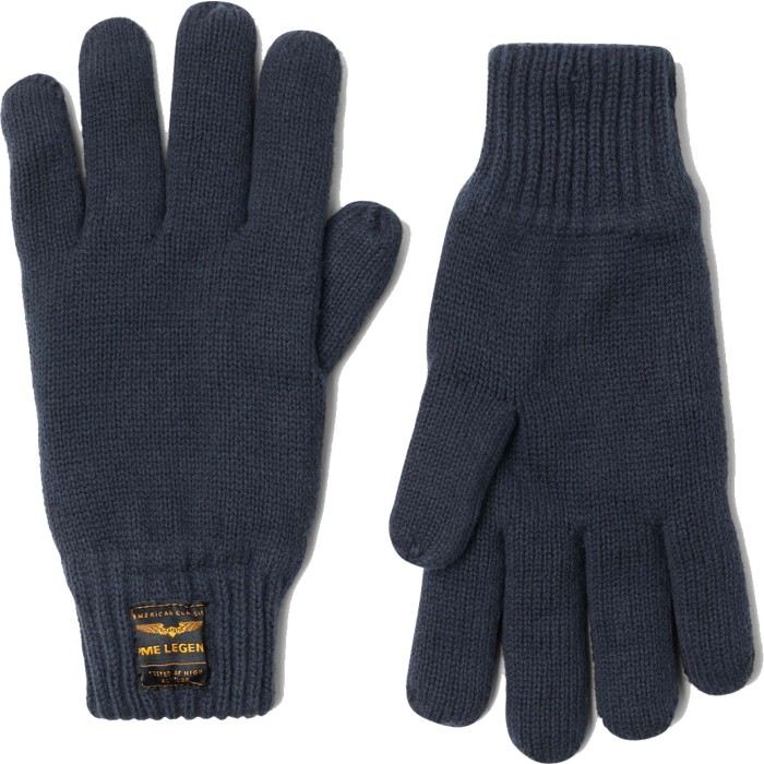 Glove knitted glove salute