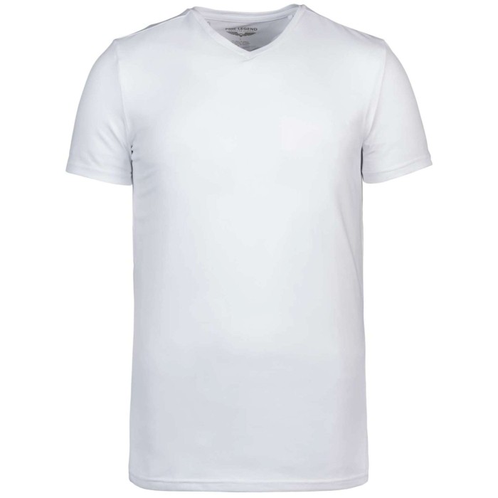 2-pack v-neck basic t-shirt white