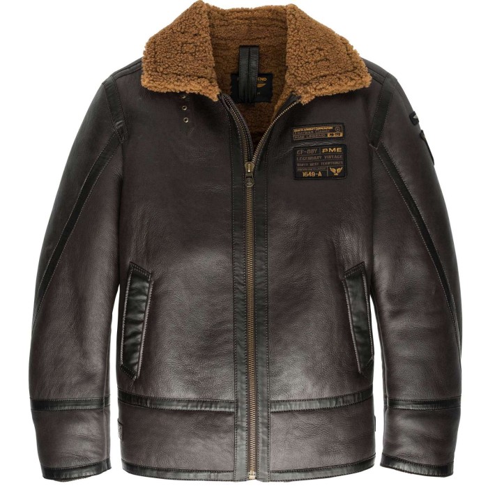 Lammy jacket 100% sheepskin d.brown