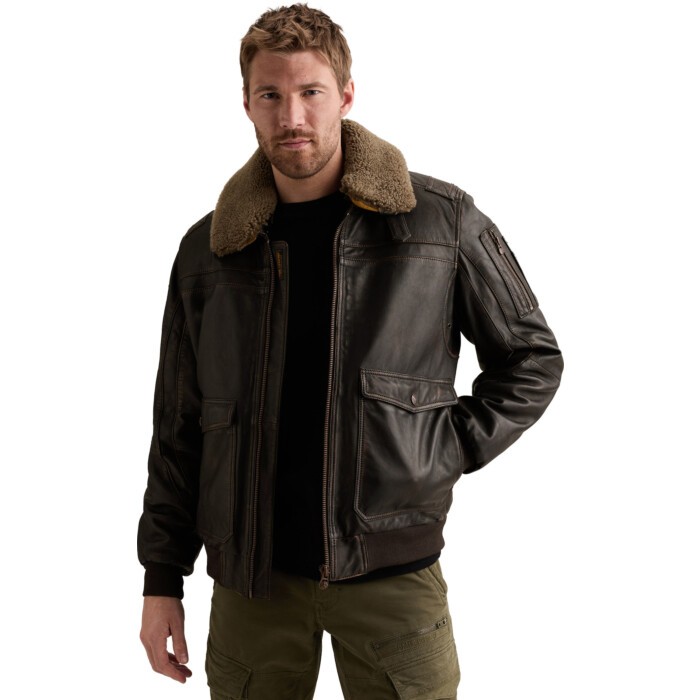 SHORT JACKET SNOWPROP rubbed & sha Chocolate Torte