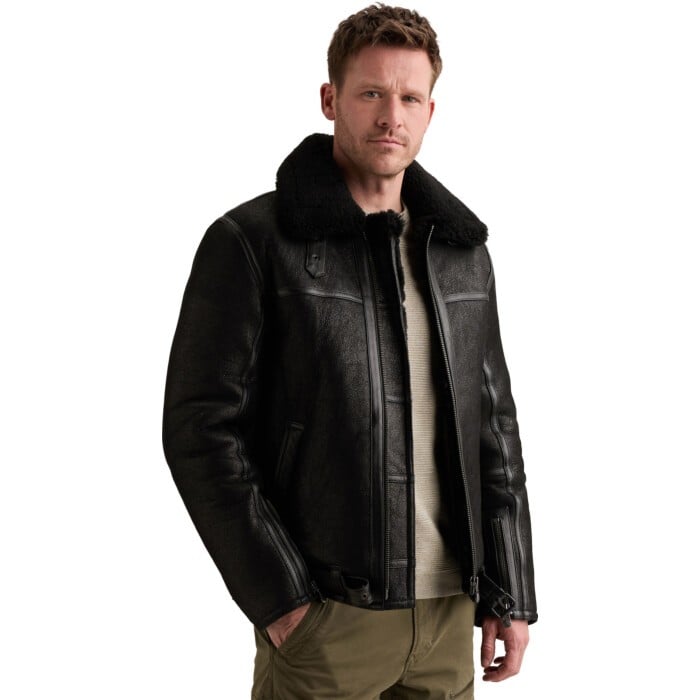 Short jacket BLACK NIGHTFLIGHT Vin Black
