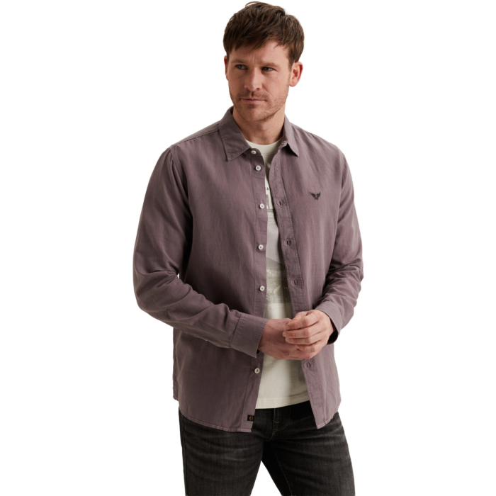 LONG SLEEVE SHIRT Ctn Linen garmen Moonscape