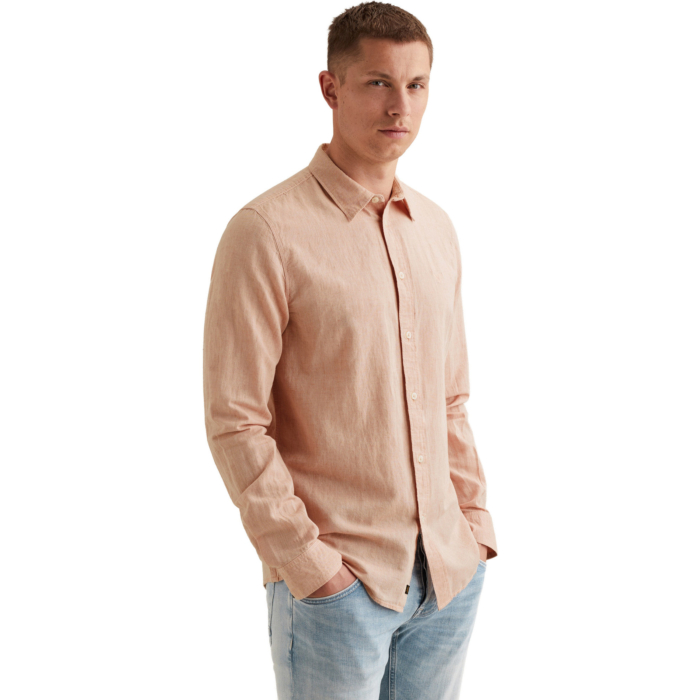 Long sleeve shirt 2 tone cotton li Rose Dawn