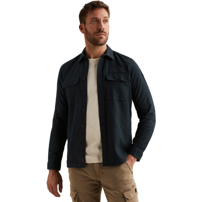 Long sleeve shirt Cotton/Linen Carbon
