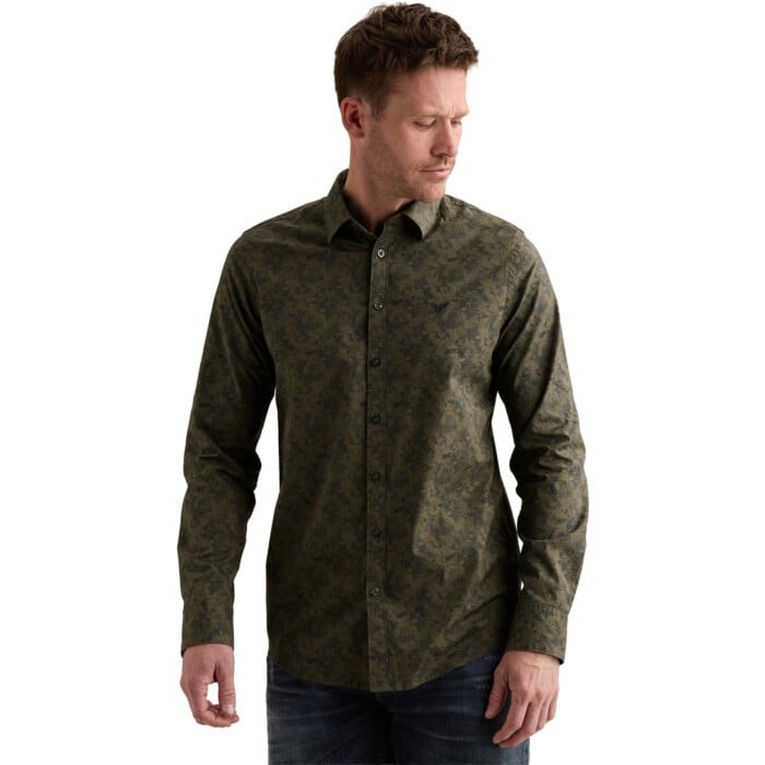 Long sleeve shirt Print on poplin Kalamata
