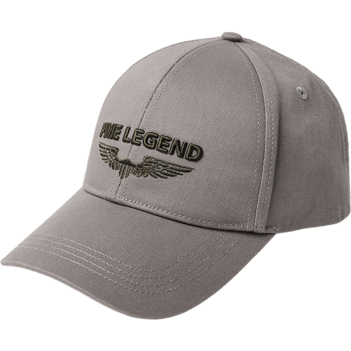 Cap Twill with embroidery Dusky Green