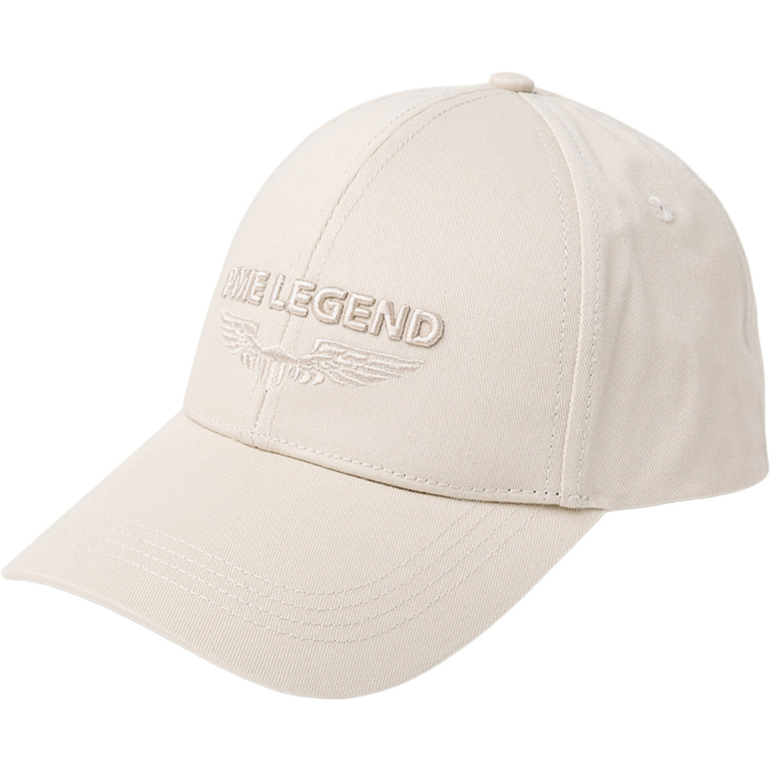 Cap Twill with embroidery Bone White
