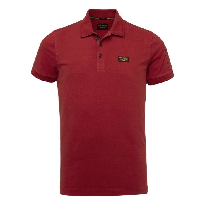 Trackway polo brick red