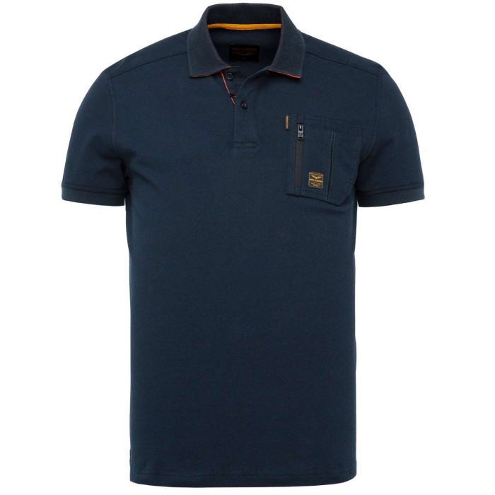 Short sleeve polo fine pique solid salute