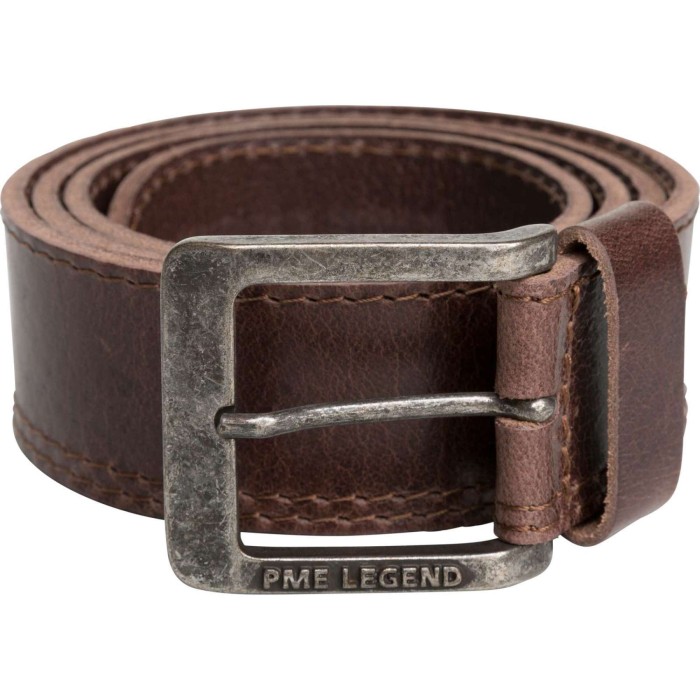 Belt leather d.brown
