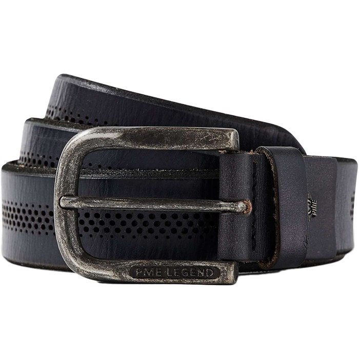 PME Legend Belt vegetable tanned leather with silver PBE2208202-7074 | VTMode