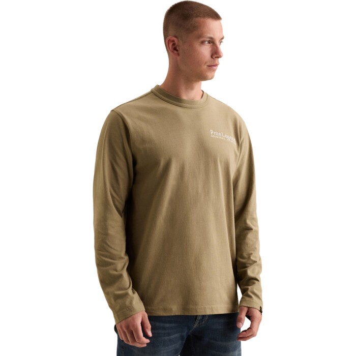 Long sleeve r-neck heavy oe back p Overland Trek