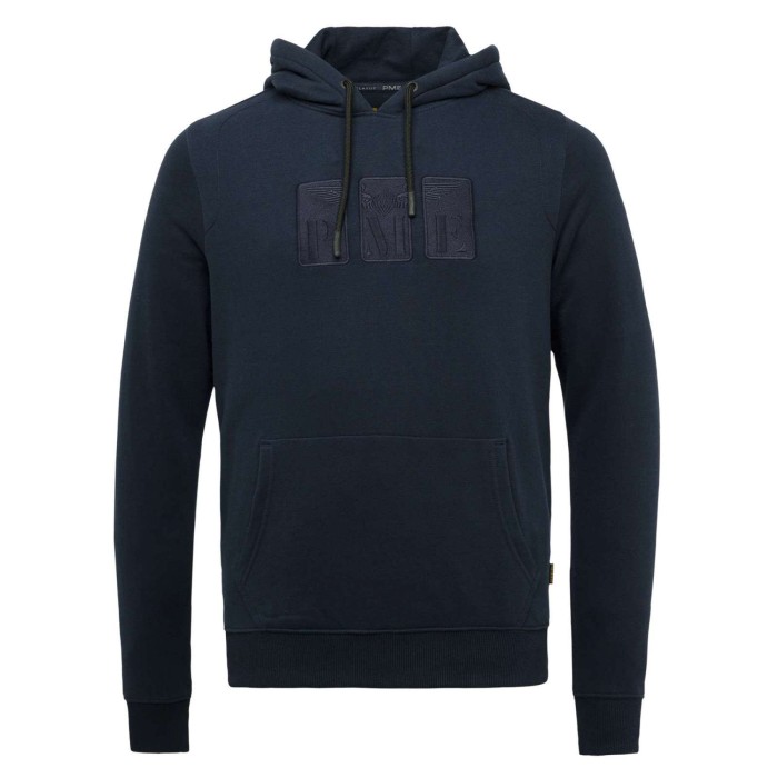 Hooded brushed sweat salute