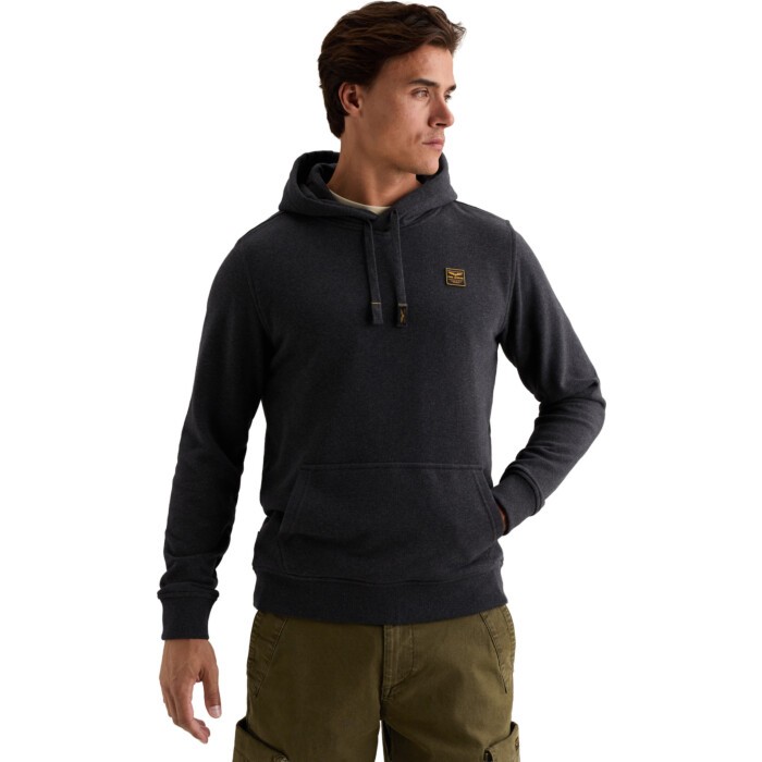 Hooded 3t cross terry melange Salute