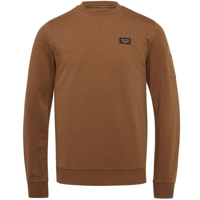 R-neck airstrip sweat toffee