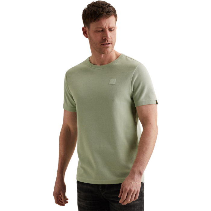 Short sleeve r-neck russel jersey Cameo Green
