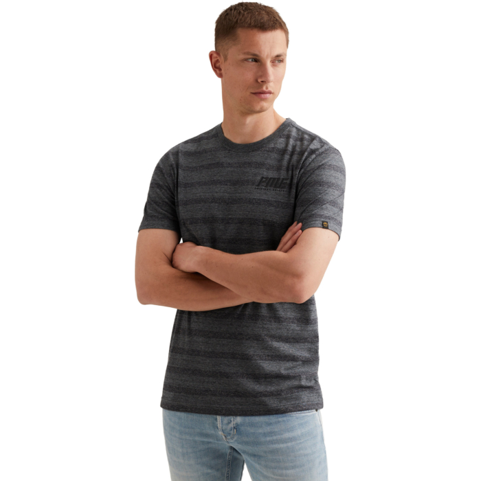 Short sleeve r-neck new stripe Vintage Indigo
