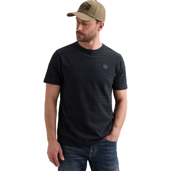 Short sleeve r-neck waffle jersey Salute