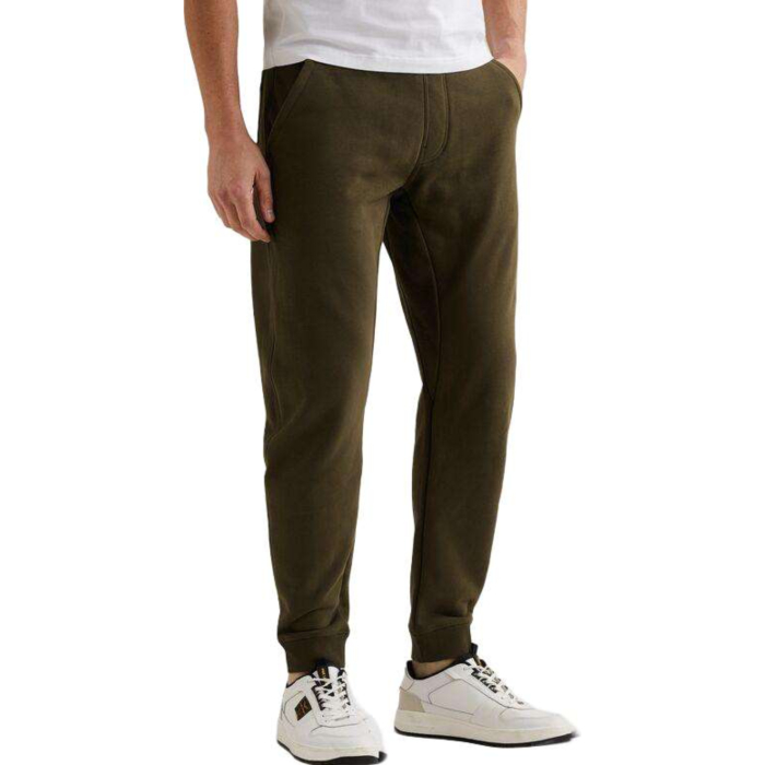 SWEAT PANTS PEACHED FLEECE LIGHT Olive Night