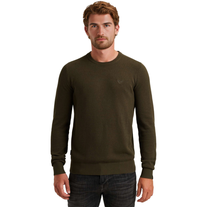 R-neck cotton modal Beluga
