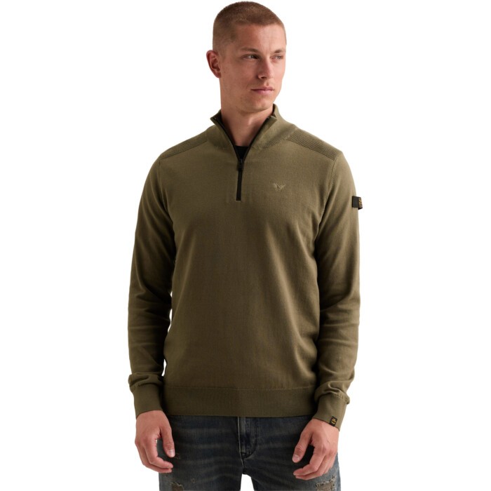 Half zip collar cotton Kalamata