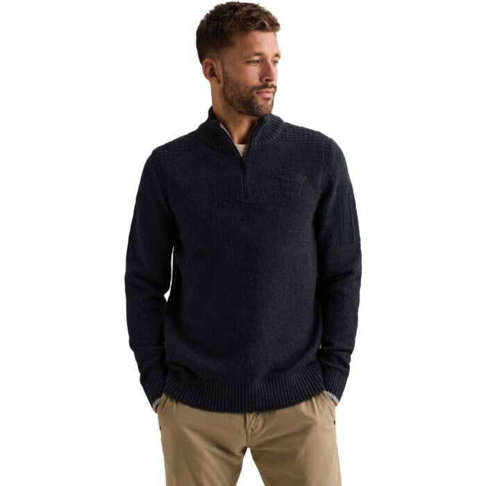 Half zip collar soft blend Salute