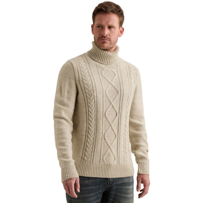 R-neck authentic icon Bone White