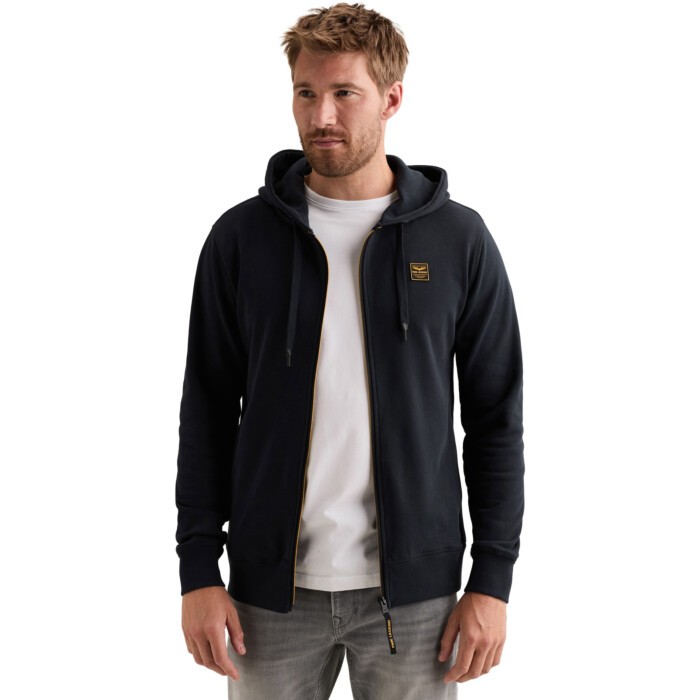 Hooded peached terry Salute
