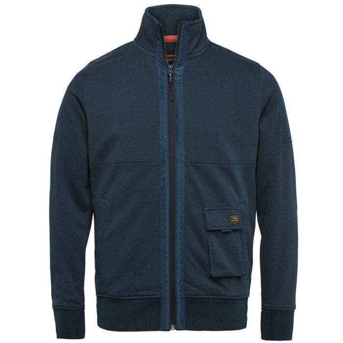 Zip jacket dry terry unbrushed salute