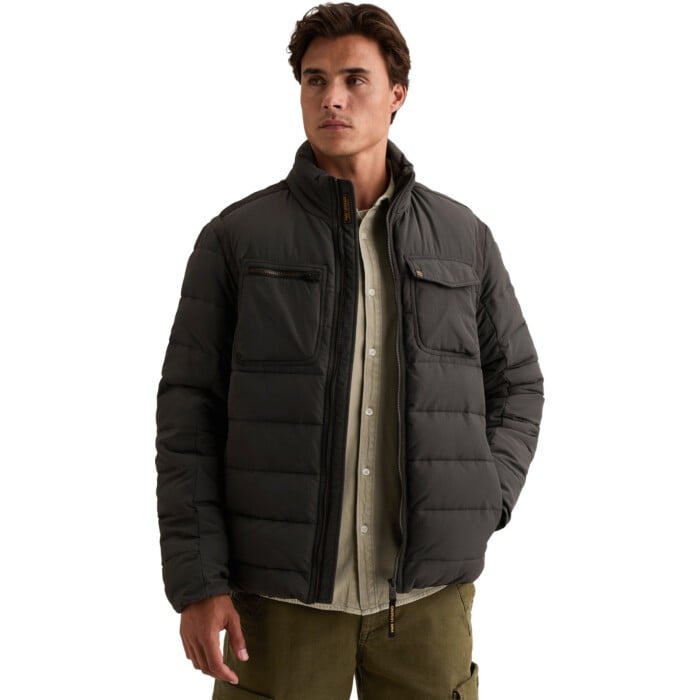 Short jacket SKYLOCK Scotlon Obsidian