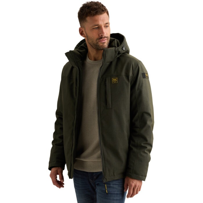 Semi long jacket STRATOR Melange T Beluga