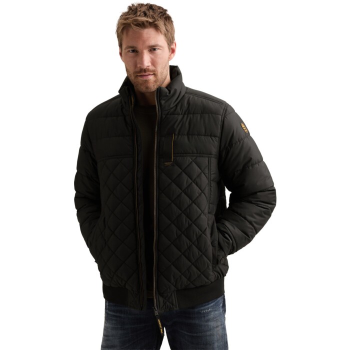 Flight jacket CARGO GLIDER Brights Jet Black
