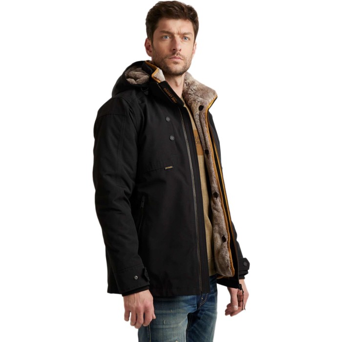 Semi long jacket snowpack icon 2.0 black