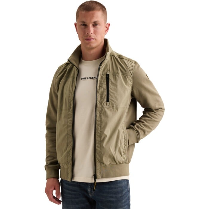 SHORT JACKET single jersey terry n Overland Trek