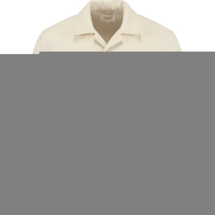 Regular fit Shortsleeve Shirts Ecru