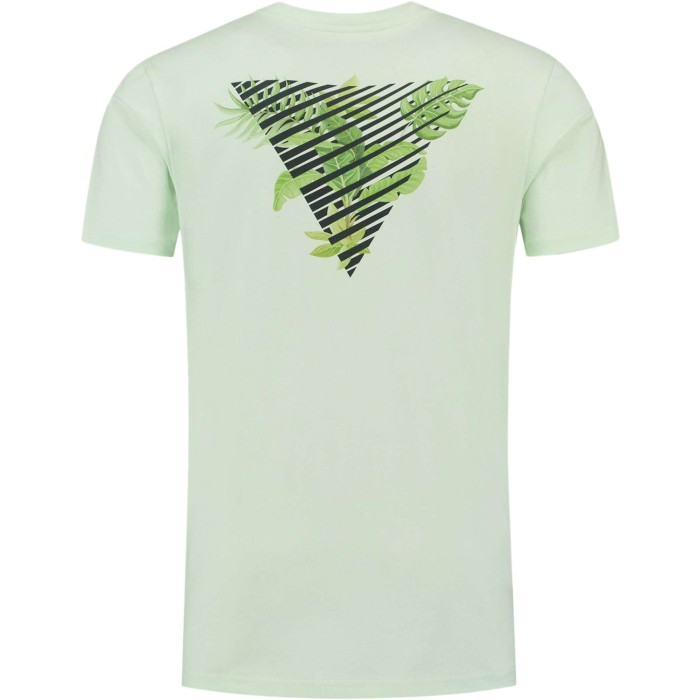 T-shirt with back print mint
