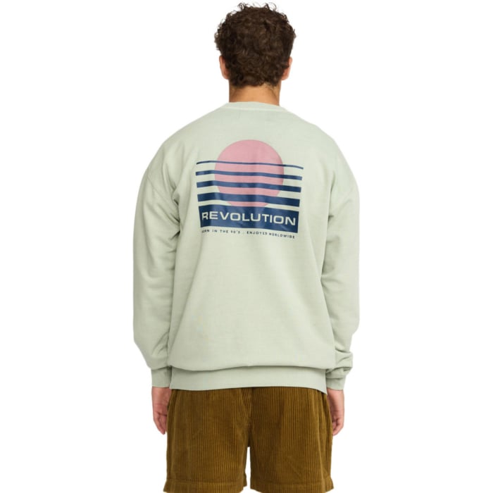 Printed Crewneck Mint