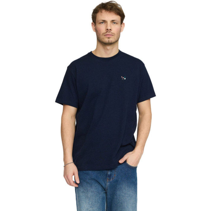 Application T-Shirt Navy Mel