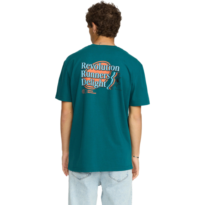 Printed T-Shirt Dark Petrol