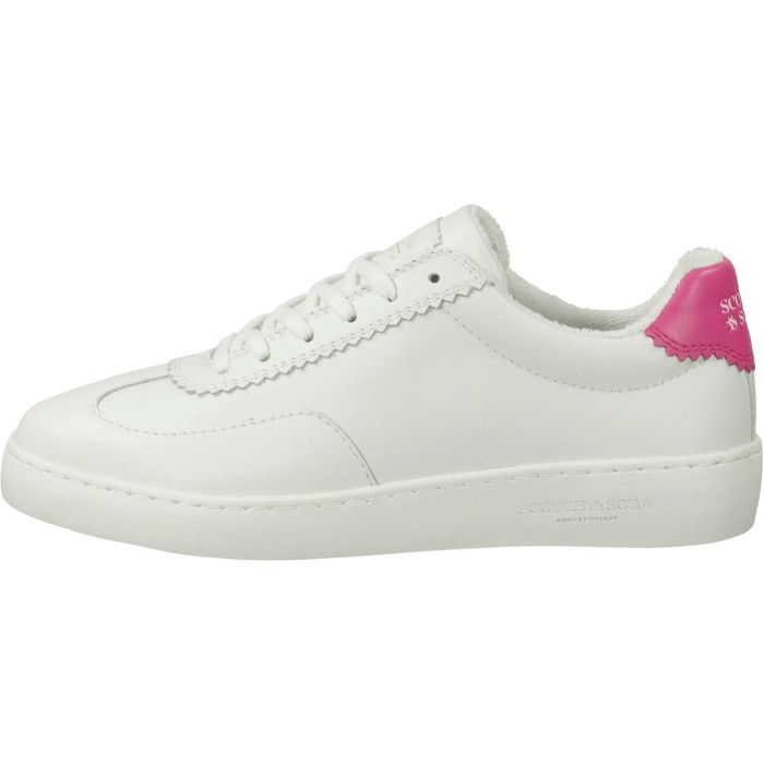 Plakka woman sneakers white pink