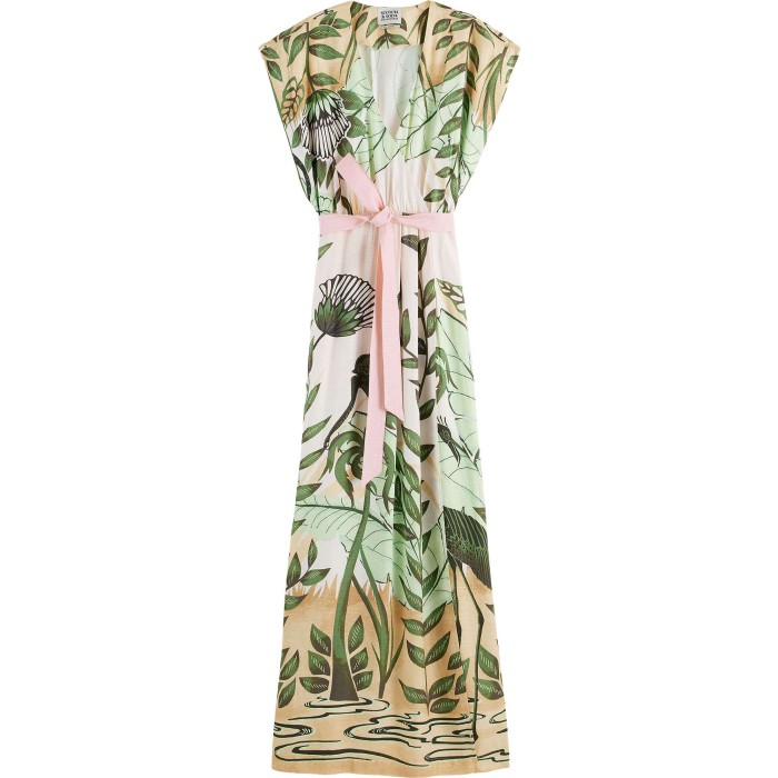 Wees Ver weg spoel Scotch & Soda Maxi dress with placement b flower printed 166264-0218 |  VTMode