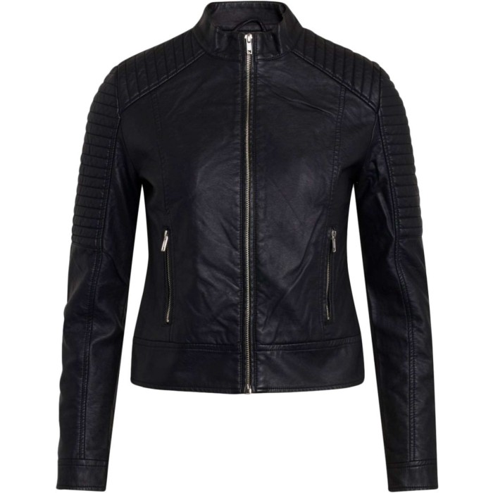 Duna ja pu fake leather jacket