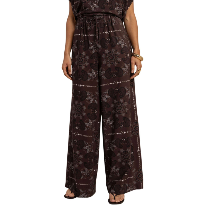 Grace paisley trousers