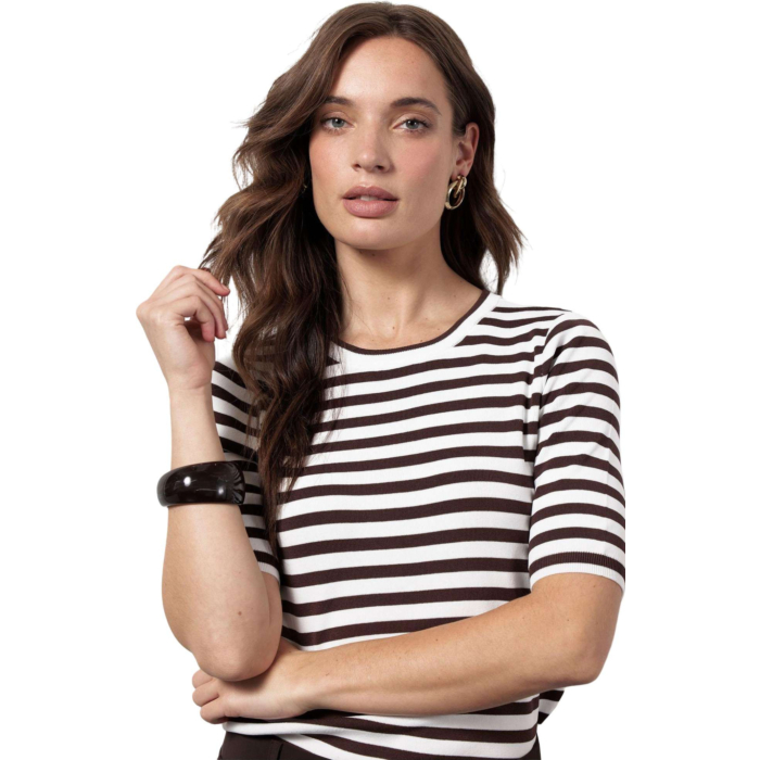 Luna ssl stripe pullover