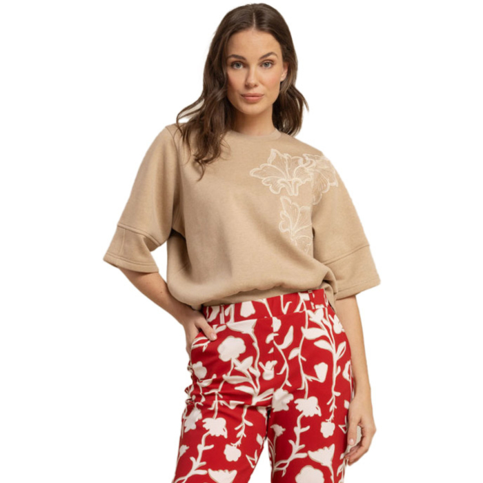 Pleuni ssl embroiderie sweater