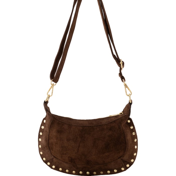 Monica Suede Dark Brown