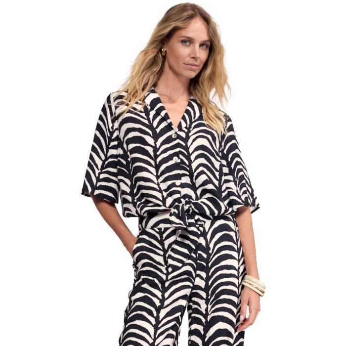 Blouse Print Blacks
